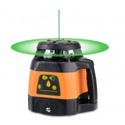 Niwelator laserowy Geo Fennel FLG 245HV-GREEN z czujnikiem, pilotem i uchwytem