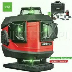 Laser PRO LK-4DG płaszczyznowy elektroniczny - zielony