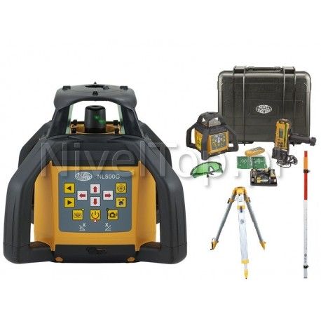 Zestaw laserowy Nivel System NL500G Digital :: ZIELONY