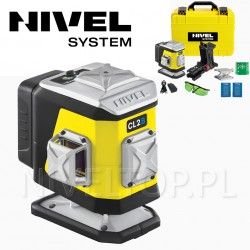 NIVEL SYSTEM CL2B laser płaszczyznowy zielony - 2x360 stopni