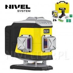 NIVEL SYSTEM CL3G laser krzyżowy (3 x 360°)