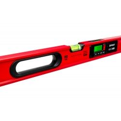 Poziomnica elektroniczna PRO900 DIGITAL 80cm czerwona z pokrowcem